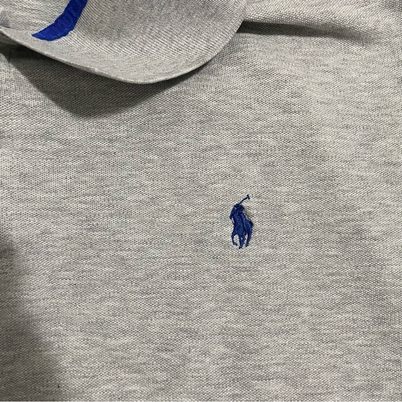 Polo Golf Ralph Lauren Men's Gray Polo Short Sleeve Pro Fit Size XXL - Picture 4 of 8